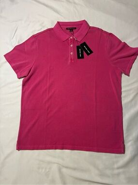 Michael Kors Men’s Hot Pink Polo Shirt